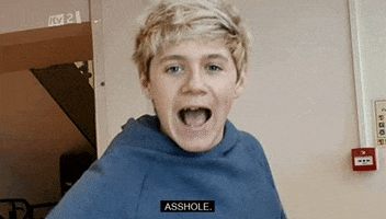  one direction rawr niall horan 2010 asshole GIF