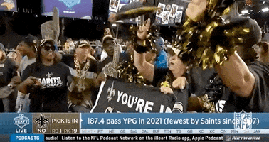 Celebrate New Orleans Saints GIF by NFL