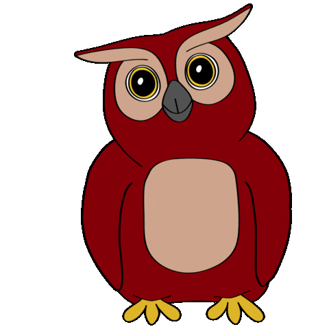 Owl Yes Sticker by Provozně ekonomická fakulta ČZU