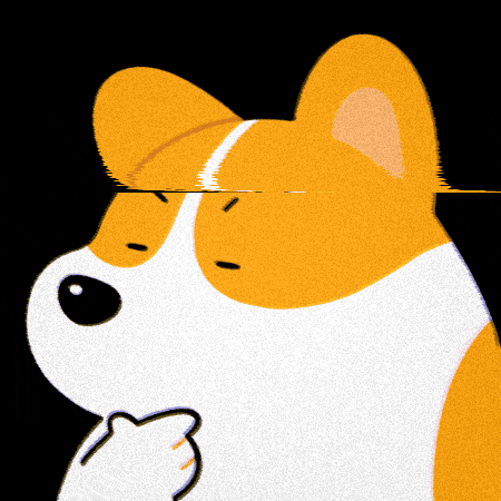 Serious Dog GIF