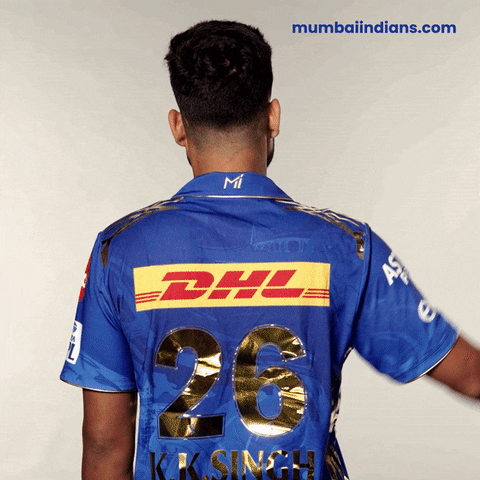 Pointing Cricket GIF by Mumbai Indians