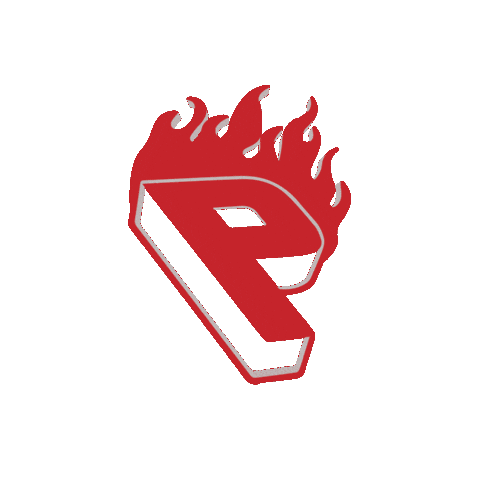 Fire Burning Sticker by Starship