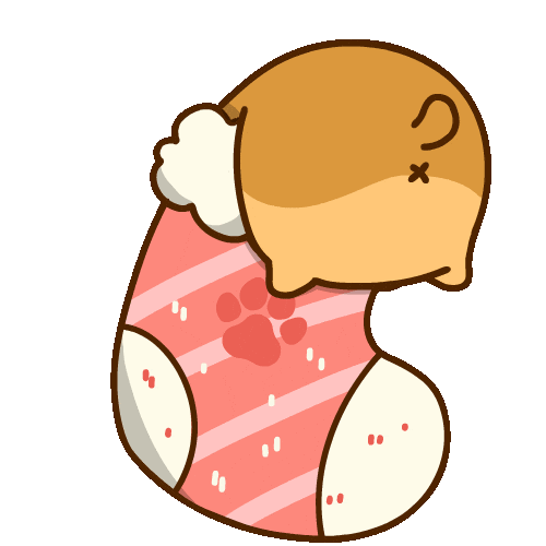 Christmas Cats Sticker by Bichi Mao