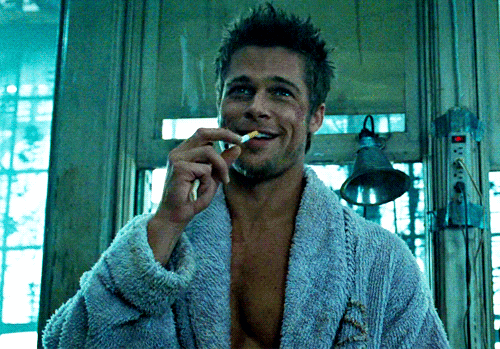 Brad Pitt Fight Club GIFs - Find & Share on GIPHY