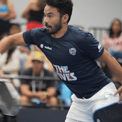 Lets Go Fire GIF by NJ 5s | Major League Pickleball