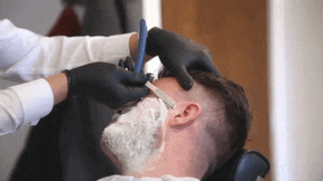 Grooming Barber Shop GIF by The Bluebeards Revenge