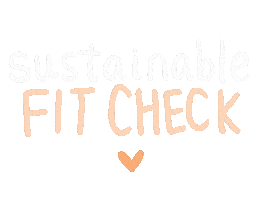 Sustainable Fashion Fit Check Sticker by Protea Zero Waste