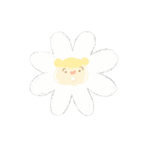 Happy Flower Sticker