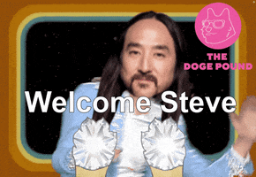 Steve Aoki Dogecoin GIF by The Doge Pound 