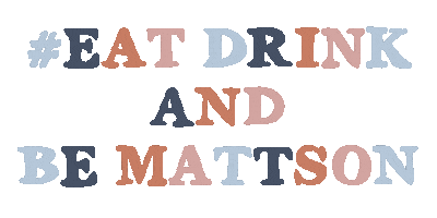 Eatdrinkandbemattson Sticker
