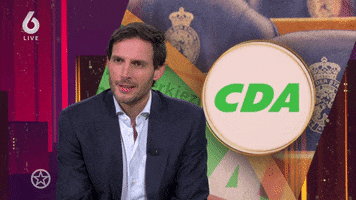 Wopke Hoekstra Television GIF by Shownieuws