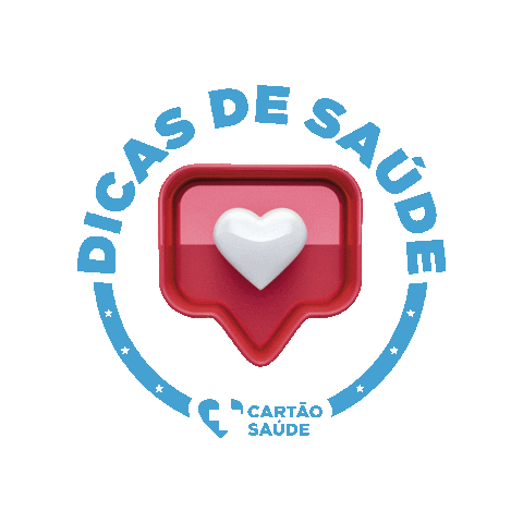Azul Dicas Sticker by Cartão Saúde