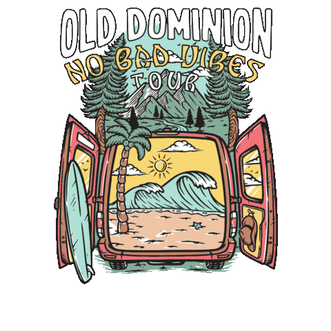 Country Music Beach Sticker by Old Dominion
