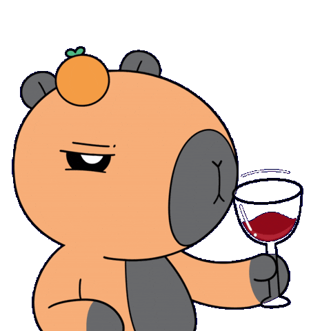 Work Day Drinking Sticker by CAPY-ERA