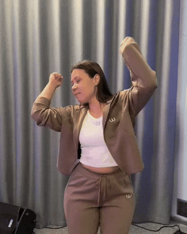 Dancing Girl Fan GIF by Ai Nostri