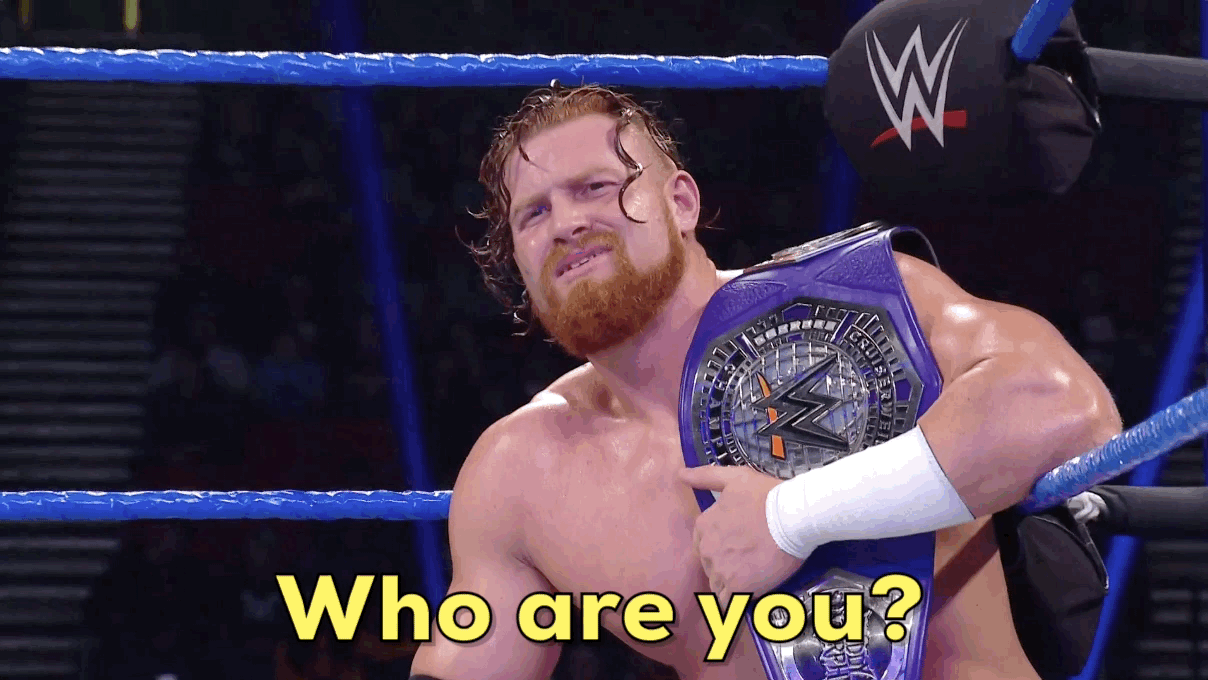 Who Are You Sport GIF by WWE
