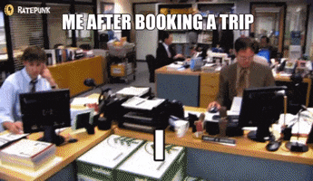 The Office Travel GIF by RatePunk