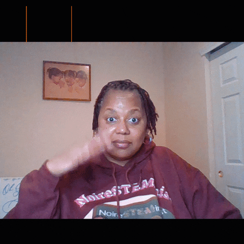 Black Woman Reaction GIF by NoireSTEMinist