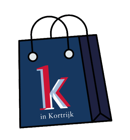 K in Kortrijk Sticker