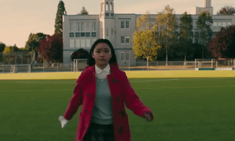 lana condor peter kavinsky GIF