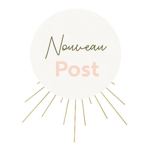 Nouveau Post Sticker by Delphine Barré