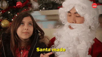 Santa Hallmark Christmas GIF by BuzzFeed
