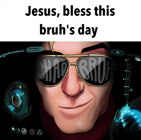 Bless Iron Man GIF