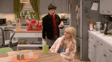 the big bang theory marriage GIF by CBS