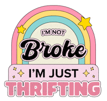 Quotes Thrift Sticker by REFASH