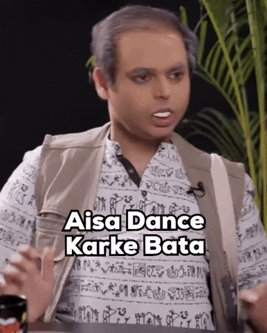 Comedy Series Dance GIF by SIDHARTH SAGAR