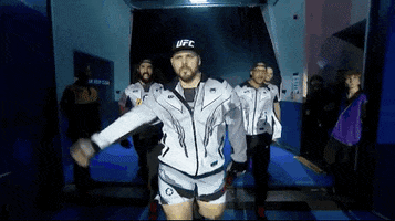 Walk Out Mixed Martial Arts GIF by UFC