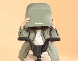 Peek A Boo Reaction GIF by Doona™ - Parenting Made Simple