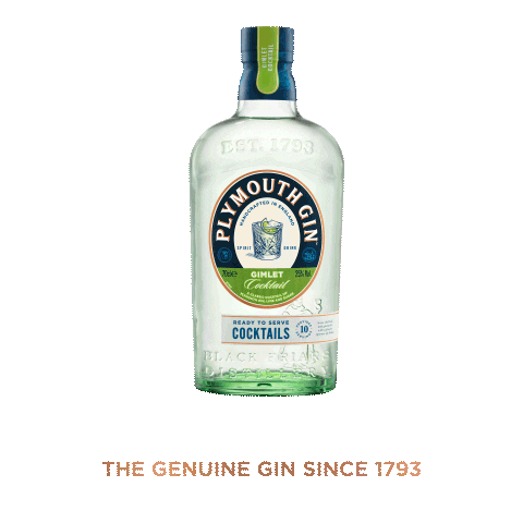 Plymouth Gin Sticker