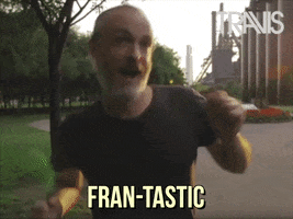 Fran Healy Happy Dance GIF by Travis