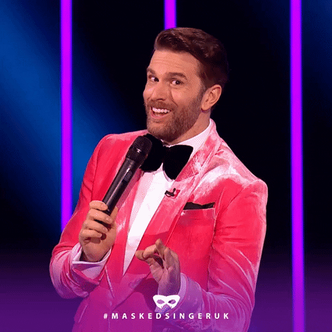 Point Competition GIF by The Masked Singer UK & The Masked Dancer UK
