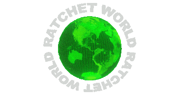 World Clothing Sticker by Ratchetón