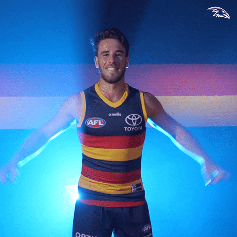 Afl Celebrate GIF by Adelaide Crows