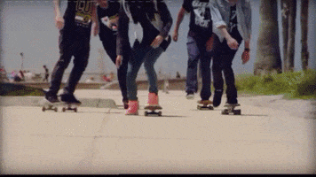Best Friend Skateboard GIF by Ultra Records