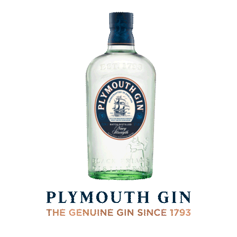 Plymouth Gin Sticker