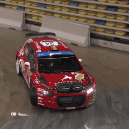 Never Give Up Leave GIF by FIA European Rally Championship