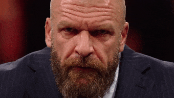 angry triple h GIF by WWE