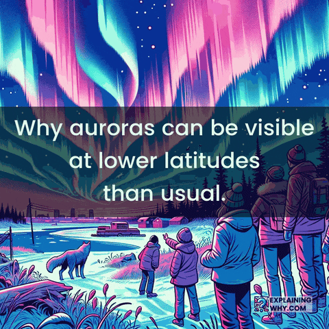 Northern Lights Atmosphere GIF by ExplainingWhy.com