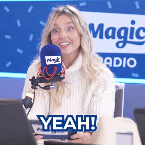 Perrie Edwards Wow GIF by Magic Radio