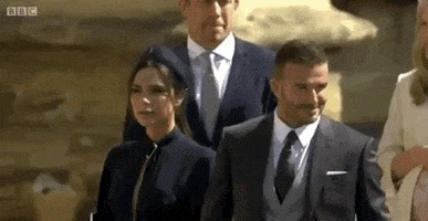 Royal Wedding Beckham GIF by BBC