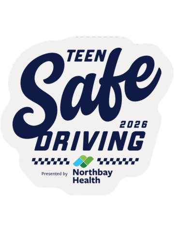 Driving Sonoma Raceway Sticker by Northbay Health
