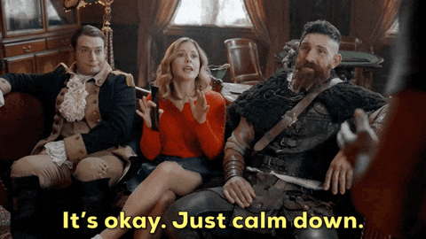 Calm Down Chill Out GIF by CBS - Find & Share on GIPHY
