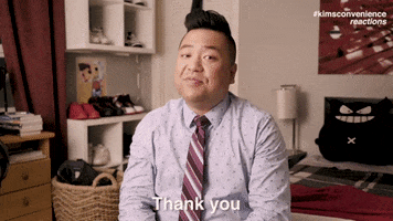 andrew phung thank you GIF by Kim's Convenience
