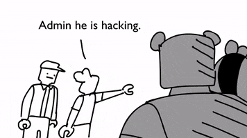 Security Breach Reaction GIF by Meme World of Max Bear