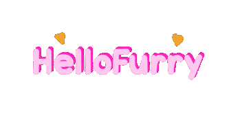 Hellofurry Sticker