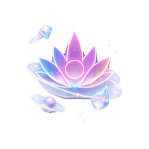 Flower Star Sticker